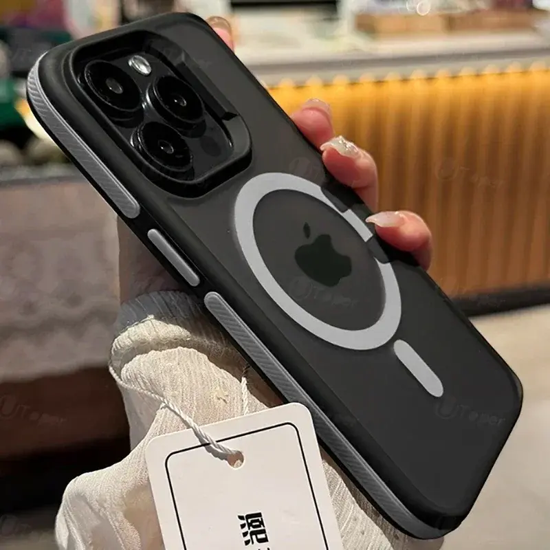Miniatura: Case protetora  Magnética Bicolor Fosca para iPhone