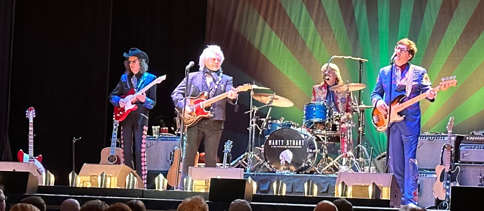 Marty Stuart: Bluegrass Meets Rock-a-billy in White-Hot Set 