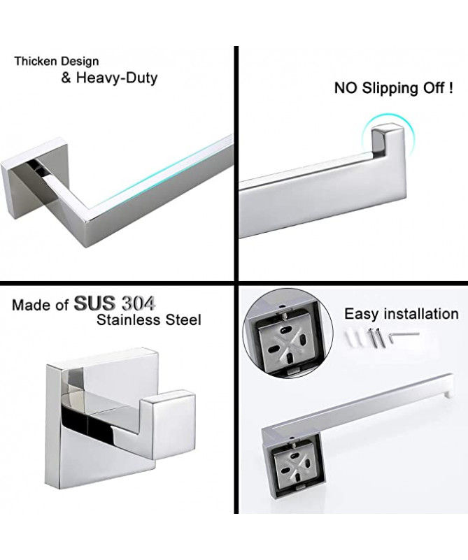 Thumbnail: Solid Chrome Square 3PC