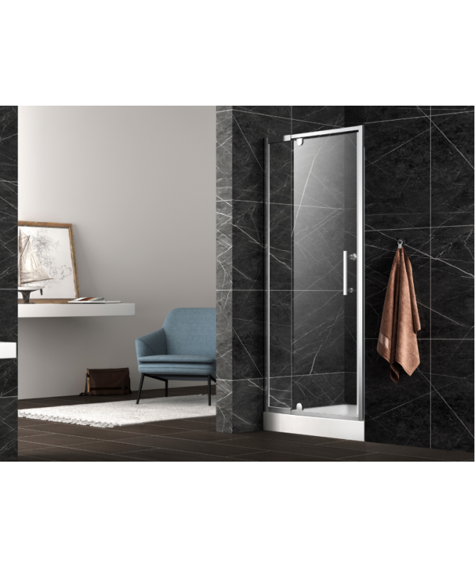 Mustang Adjustable Shower Door 23" To 43"