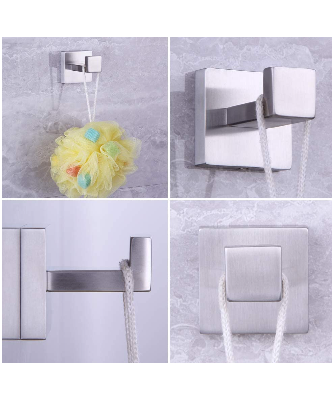 Thumbnail: Solid Brush Nickle Accessory 3PC