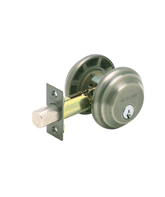 Double Deadbolt Pewter