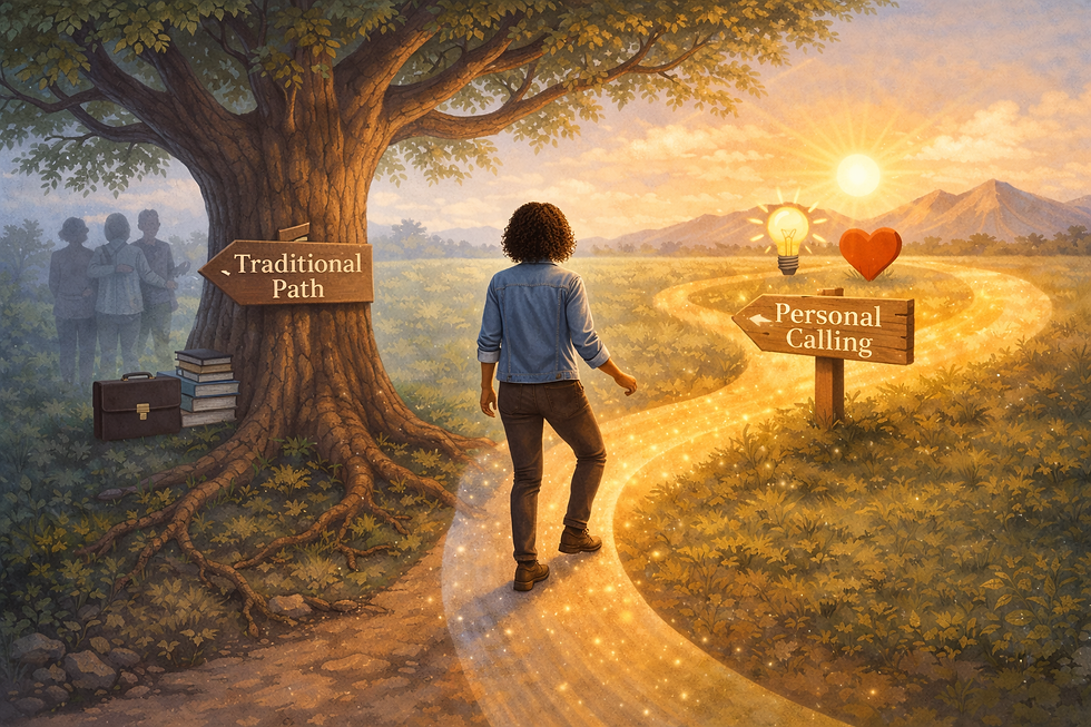 Family may step away from you as you commit to following your personal calling