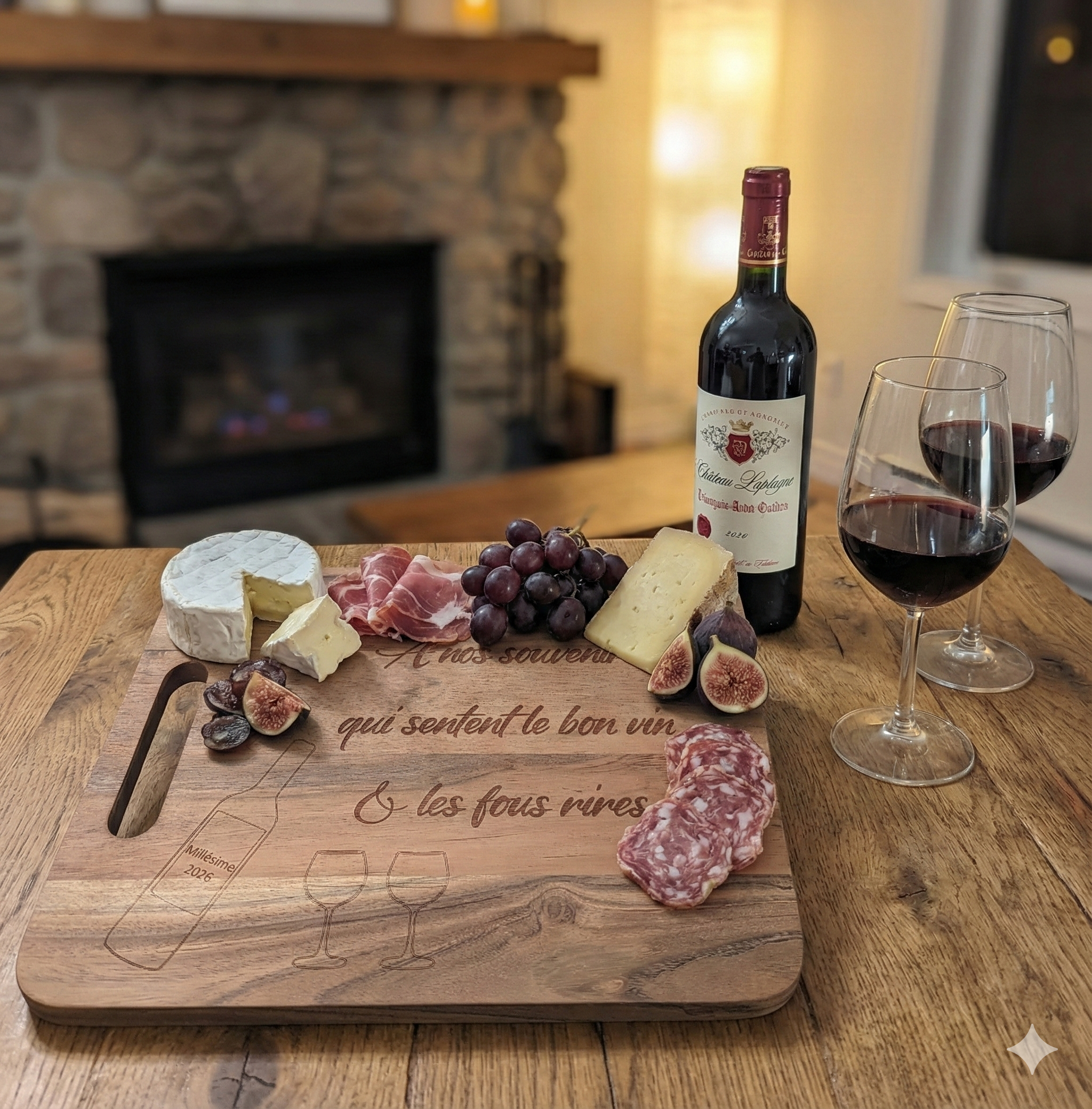 Planche en bois personnalisée - 100% sur mesure