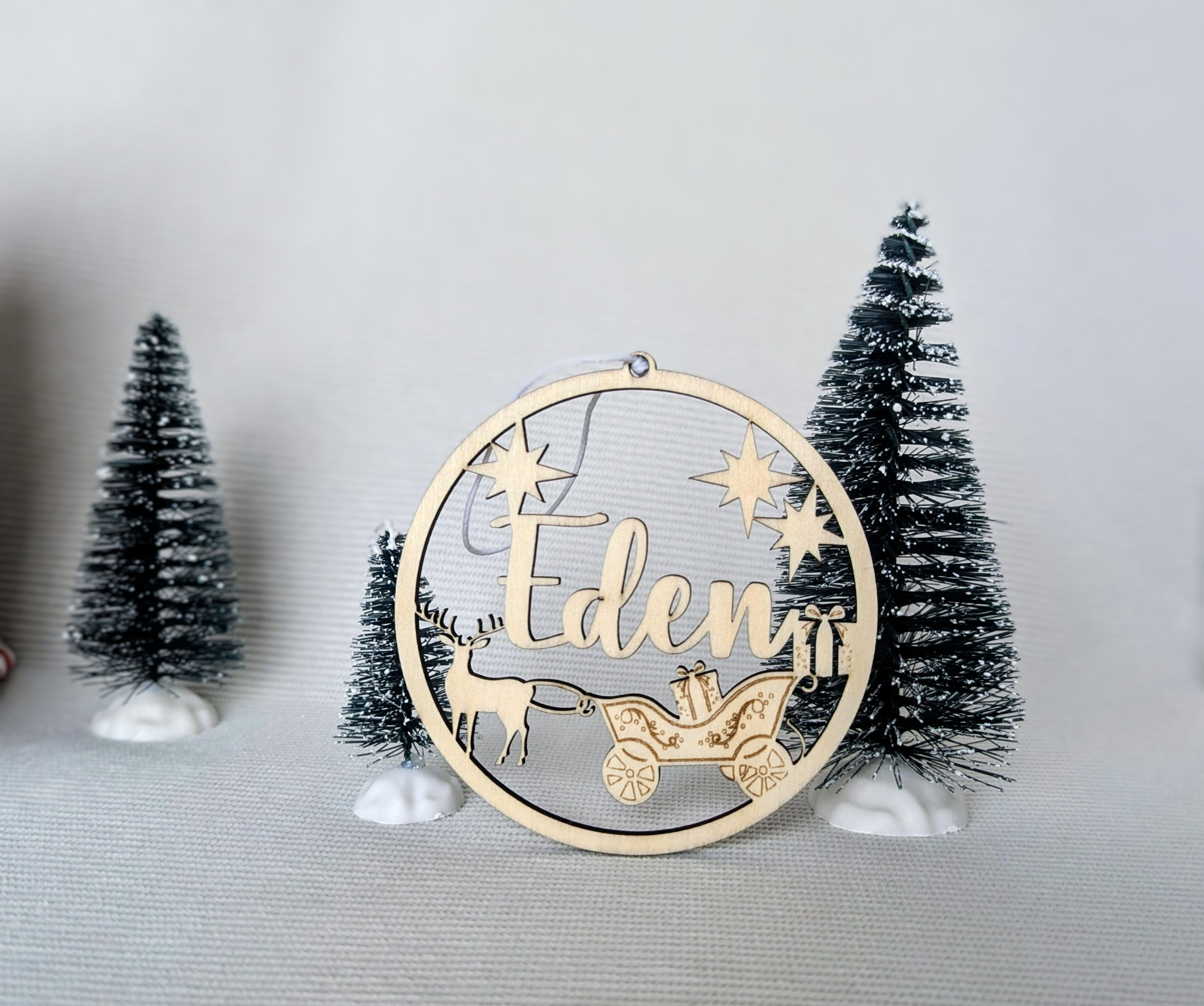 Boule de Noël - Traineau de Noël