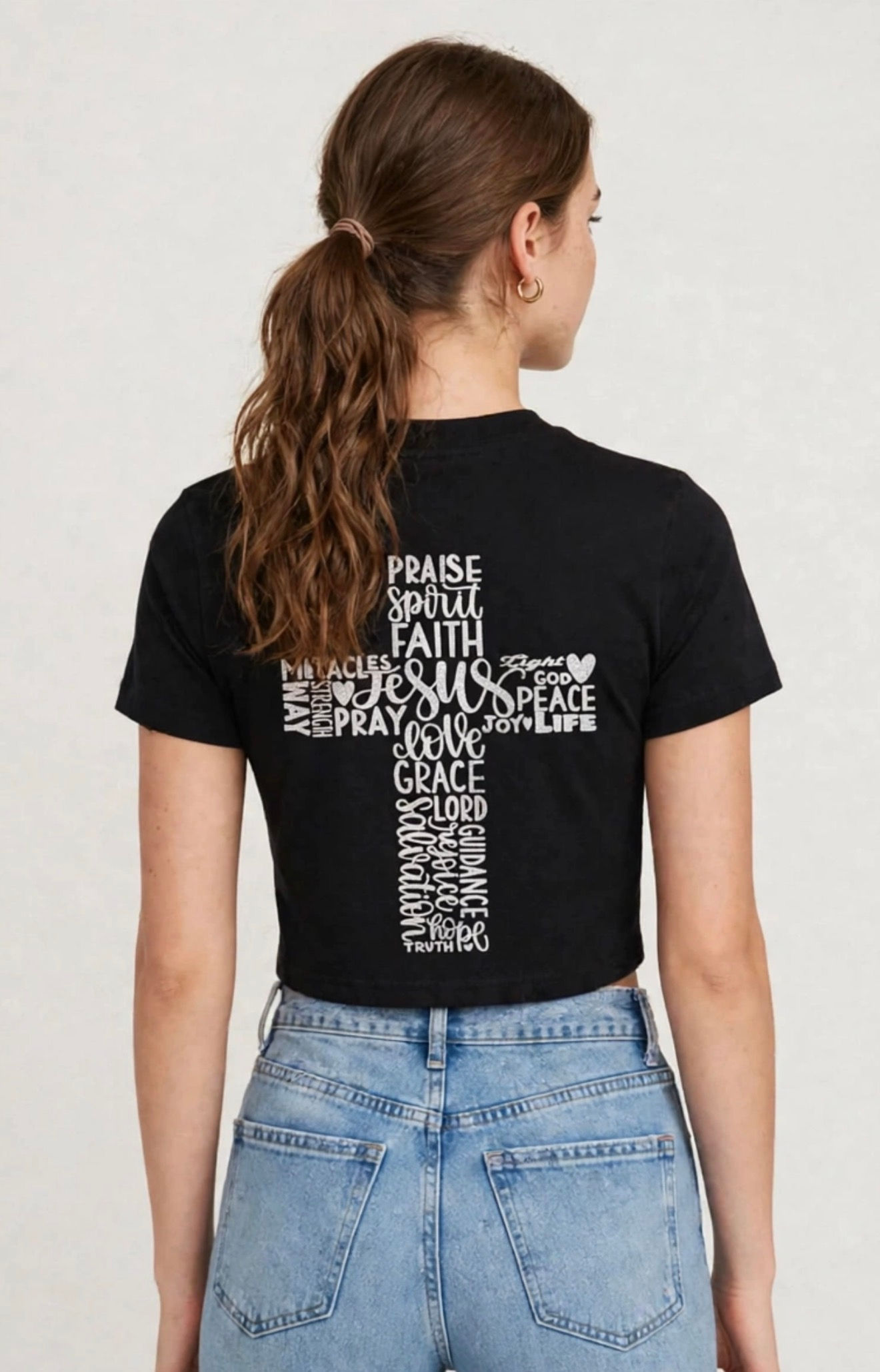 Love letter cross T-Shirt