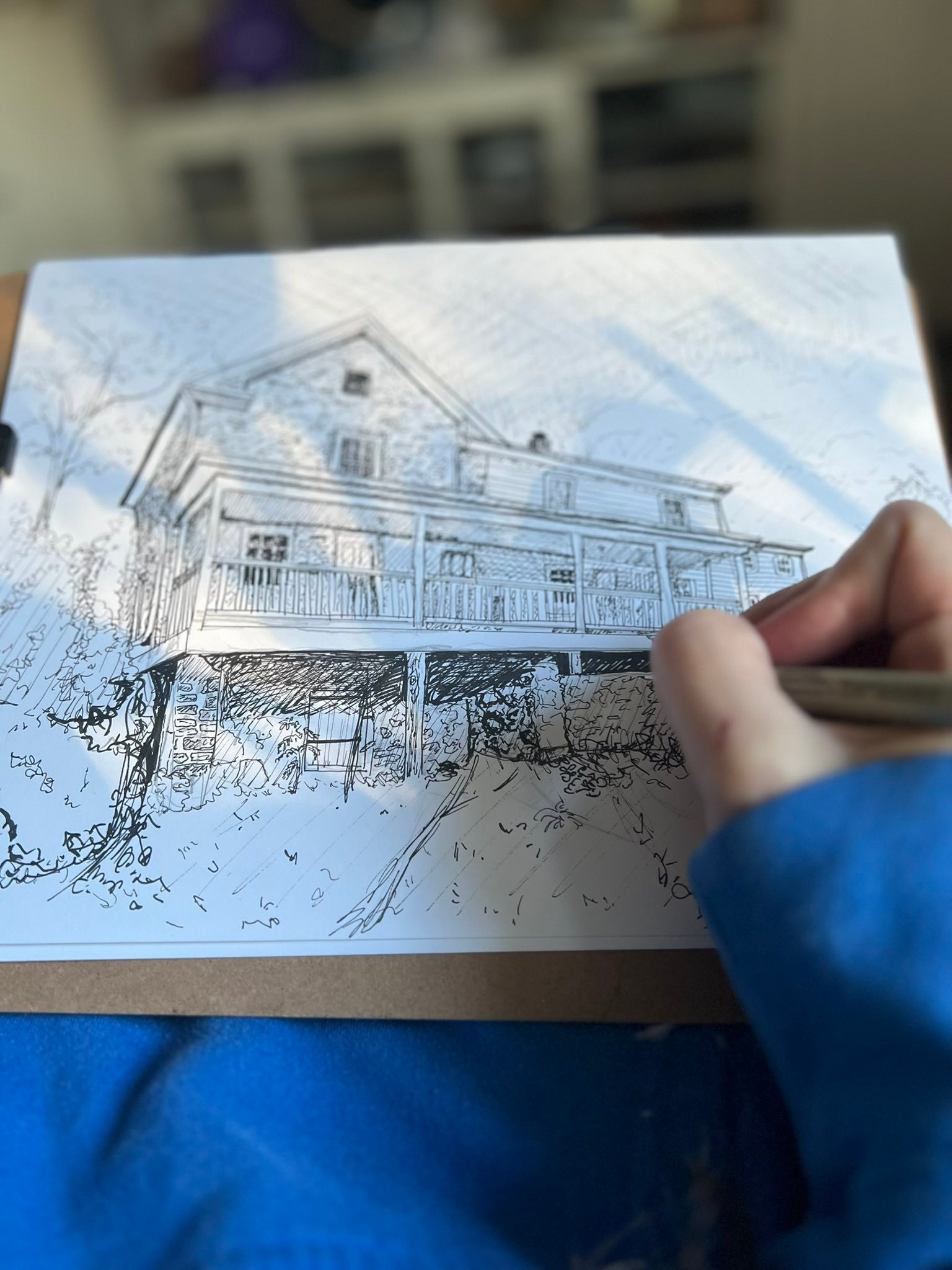 Home Portrait Drawing