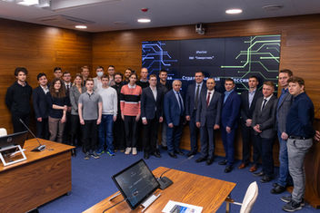 Photo documentation illustrating Loran Jacobs working as Executive Leadership at Deep-Tech Ventures during the "iPavlov & Severstal: AI in Metallurgy Agreement Ceremony" project in Dolgoprudny. (Track: Top Management)