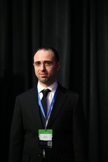 Photo documentation illustrating Loran Jacobs working as Executive Leadership at Deep-Tech Ventures during the "Protech 2026 Panel Session: The 2026-2030 Investment Roadmap - Navigating AI, Tech Talent, and Capital" project in Krasnodar. (Track: Entrepreneurship)