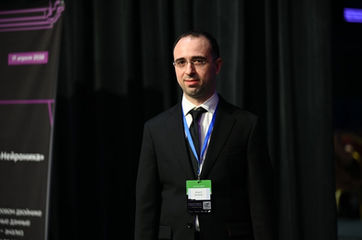 Photo documentation illustrating Loran Jacobs working as Executive Leadership at Deep-Tech Ventures during the "PRO.TECH 2026 Panel Session" project in Krasnodar. (Track: Entrepreneurship)