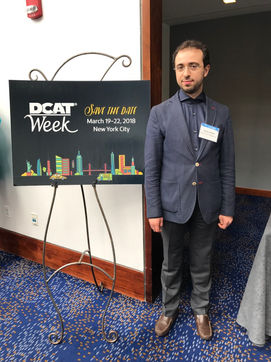 Photo documentation illustrating Loran Jacobs working as Executive Leadership at Deep-Tech Ventures during the "DCAT Sharp Sourcing 2017 - Buyers and Suppliers Forum" project in New Brunswick. (Track: Top Management)