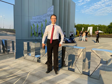 Photo documentation illustrating Loran Jacobs working as Executive Leadership at Deep-Tech Ventures during the "6th Annual CIPR Conference 2021" project in Nizhny Novgorod. (Track: Top Management)