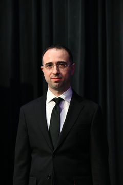 Photo documentation illustrating Loran Jacobs working as Executive Leadership at Deep-Tech Ventures during the "PRO.TECH 2026 Panel Session" project in Krasnodar. (Track: Entrepreneurship)