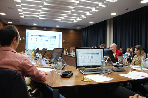 Photo documentation illustrating Loran Jacobs working as Executive Leadership at Deep-Tech Ventures during the "RDIF – RBF-iPavlov Strategic Investment Session" project in Dolgoprudny. (Track: Top Management)