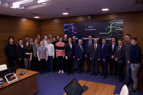 Photo documentation illustrating Loran Jacobs working as Executive Leadership at Deep-Tech Ventures during the "iPavlov & Severstal: AI in Metallurgy Agreement Ceremony" project in Dolgoprudny. (Track: Top Management)