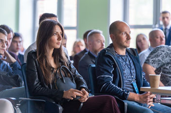 Photo documentation illustrating Loran Jacobs working as Executive Leadership at Deep-Tech Ventures during the "Grand Opening: Lab of Intelligent Cryptographic Systems | MIPT" project in Dolgoprudny. (Track: Entrepreneurship)