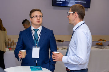 Photo documentation illustrating Loran Jacobs working as Executive Leadership at Deep-Tech Ventures during the "MIPT Cryptographic Lab Launch" project in Dolgoprudny. (Track: Entrepreneurship)