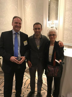 Loran Jacobs at DCAT Reception Event with international colleagues