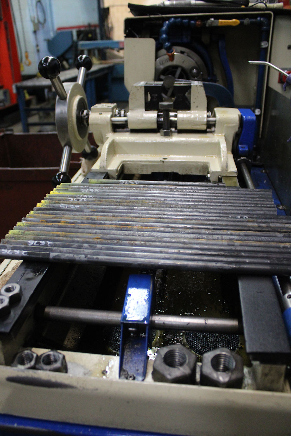 Custom threaded billets