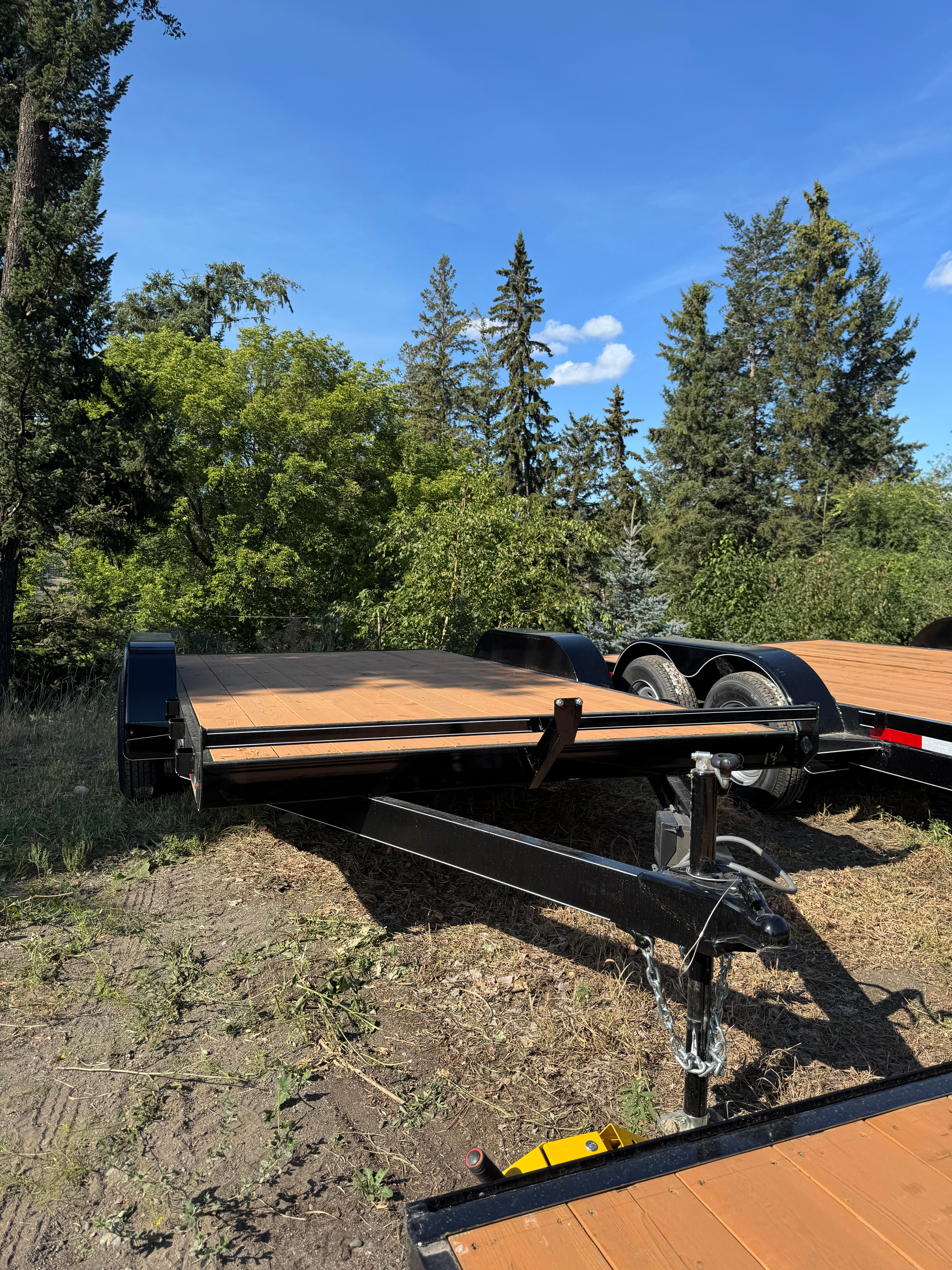 14′ 3,500lb Tandem Axle Lowboy Trailer