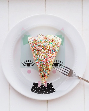 Sprinkle Covered Cake