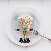 Sprinkle Covered Cake