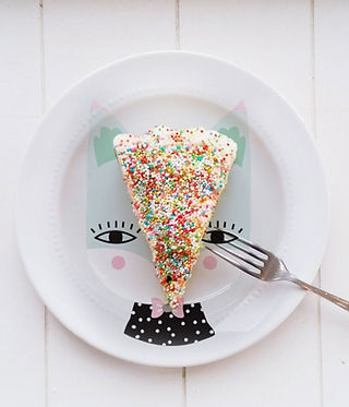 Sprinkle Covered Cake