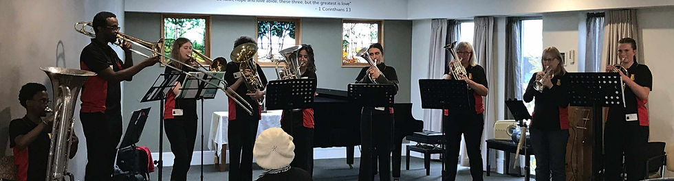 CYB giving a community performance