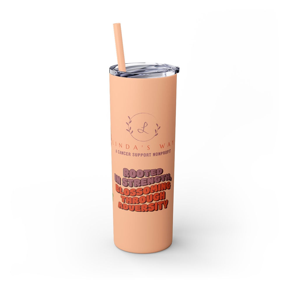 Thumbnail: Tend to Hope Tumbler with Straw, 20oz