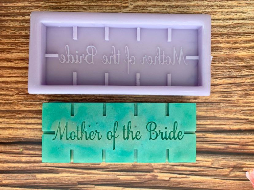 Mother of the Bride Snap Bar mould