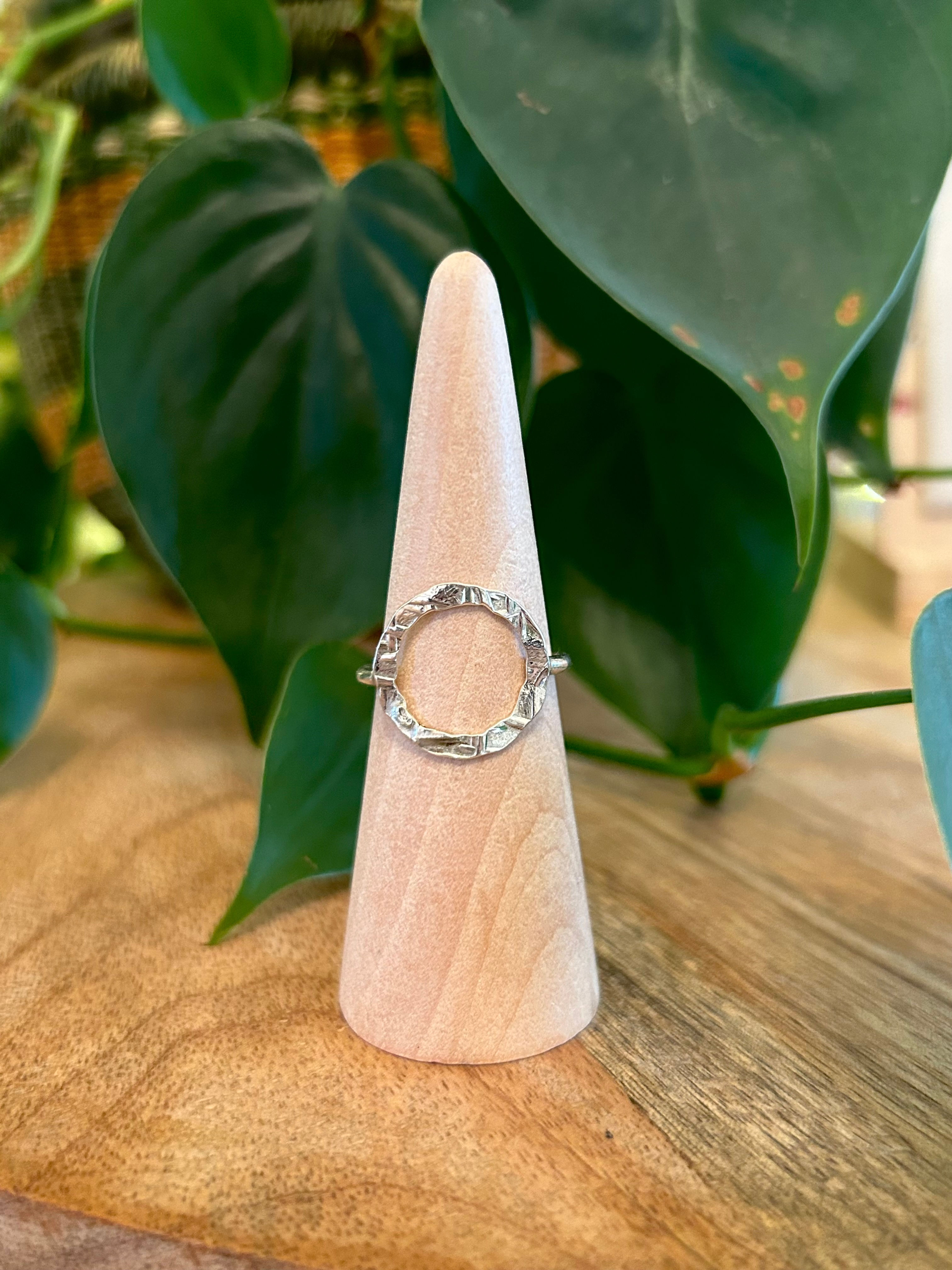 Sterling Silver Ring. Size 8.75