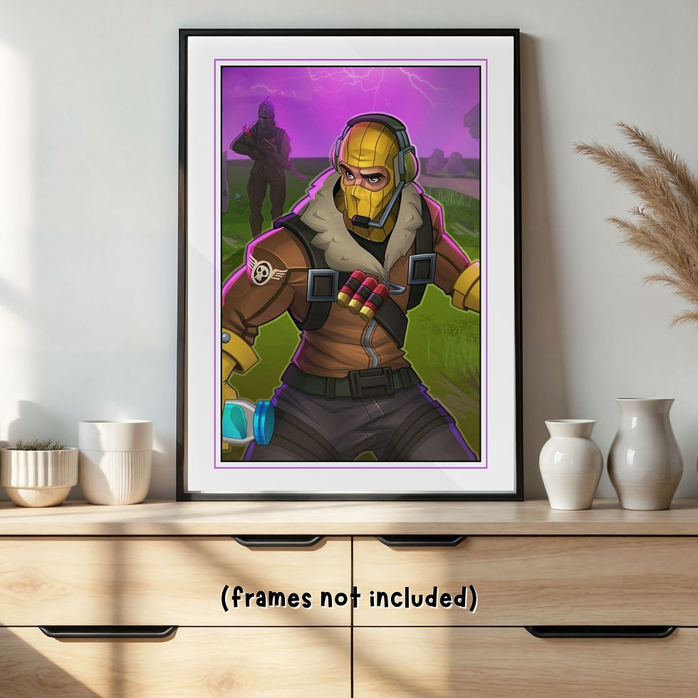 Fortnite Poster Print - Gamer