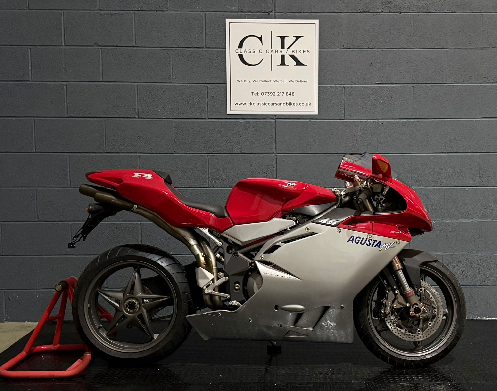 2000 MV Augusta 750S F4 Brand New, Unregistered!