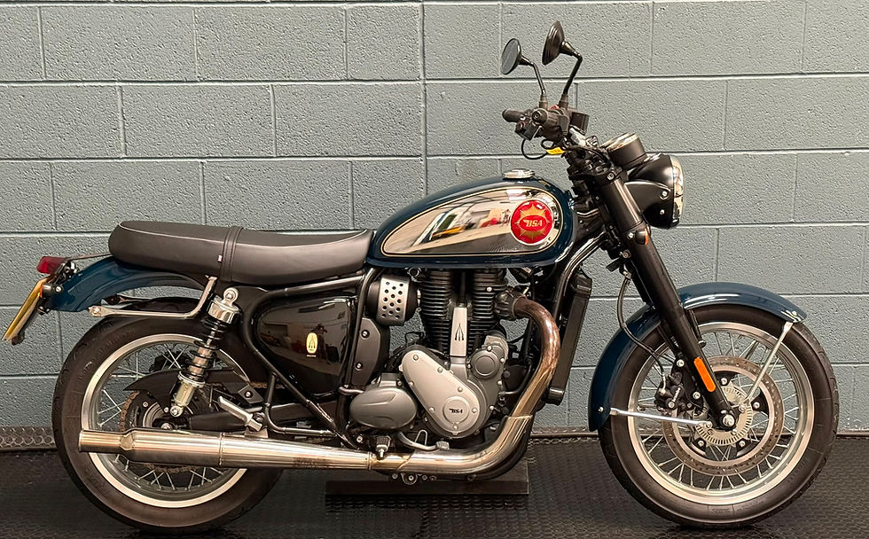 Thumbnail: 2023 BSA 650 Gold Star Just 880 Miles - Factory Condition - Classic Green & Gold