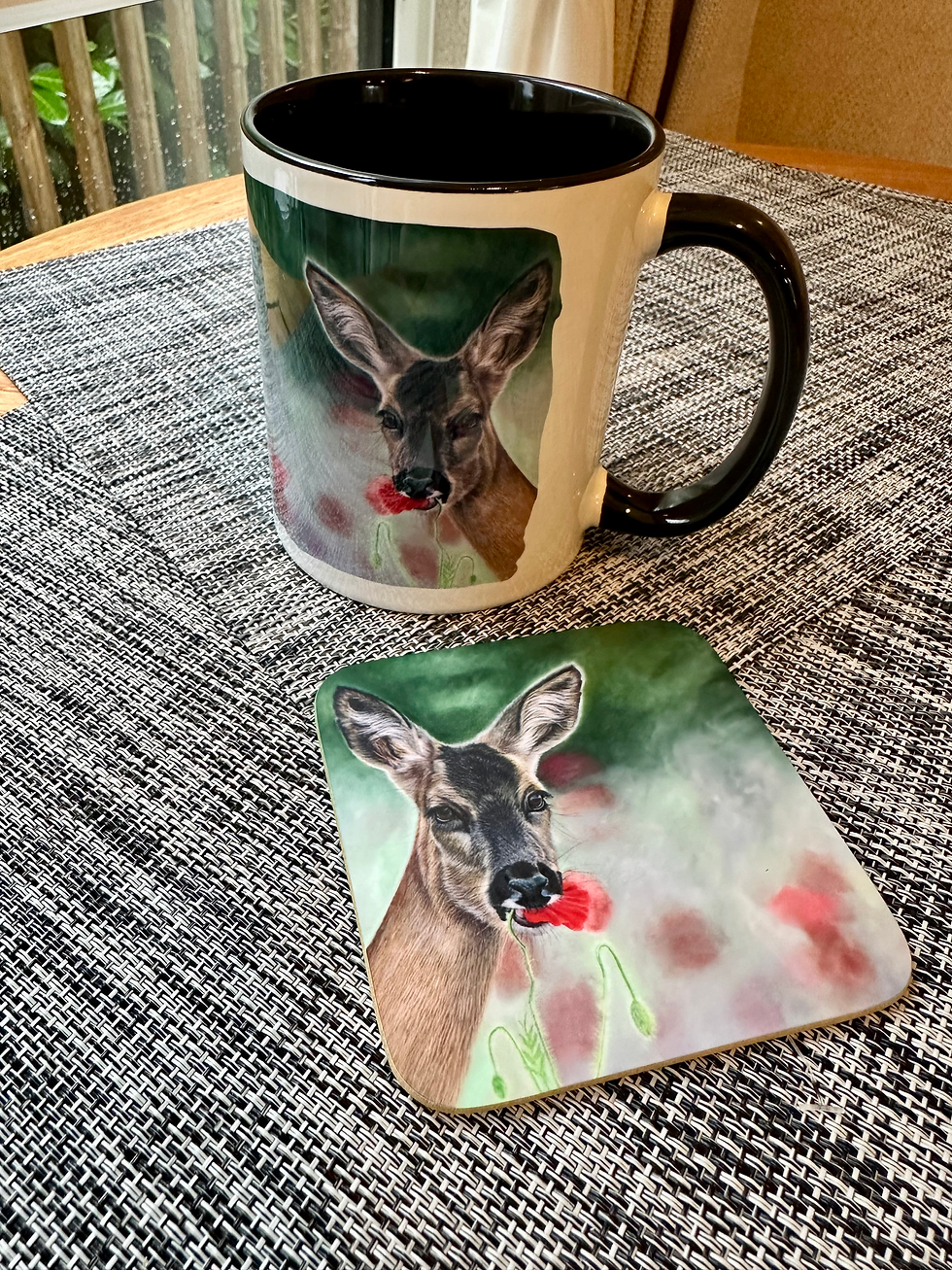 Thumbnail: Poppy Mug and Coaster Set