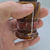 Thumbnail: "Dark Gold Rocks" 26mm Acrylic/Brass 