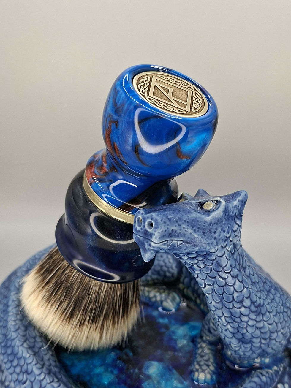 Thumbnail: "Infrared Rose" 28mm Akrylester/Brass 