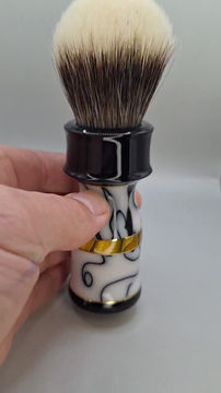 Thumbnail:  "Tuscan Wave" 26mm Acrylic/brass