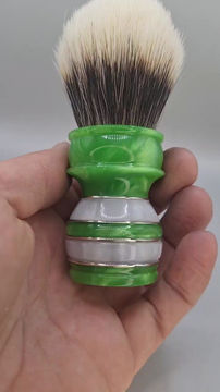 Thumbnail: "Leprechaun" 26mm Acrylic/Nickel Silver 