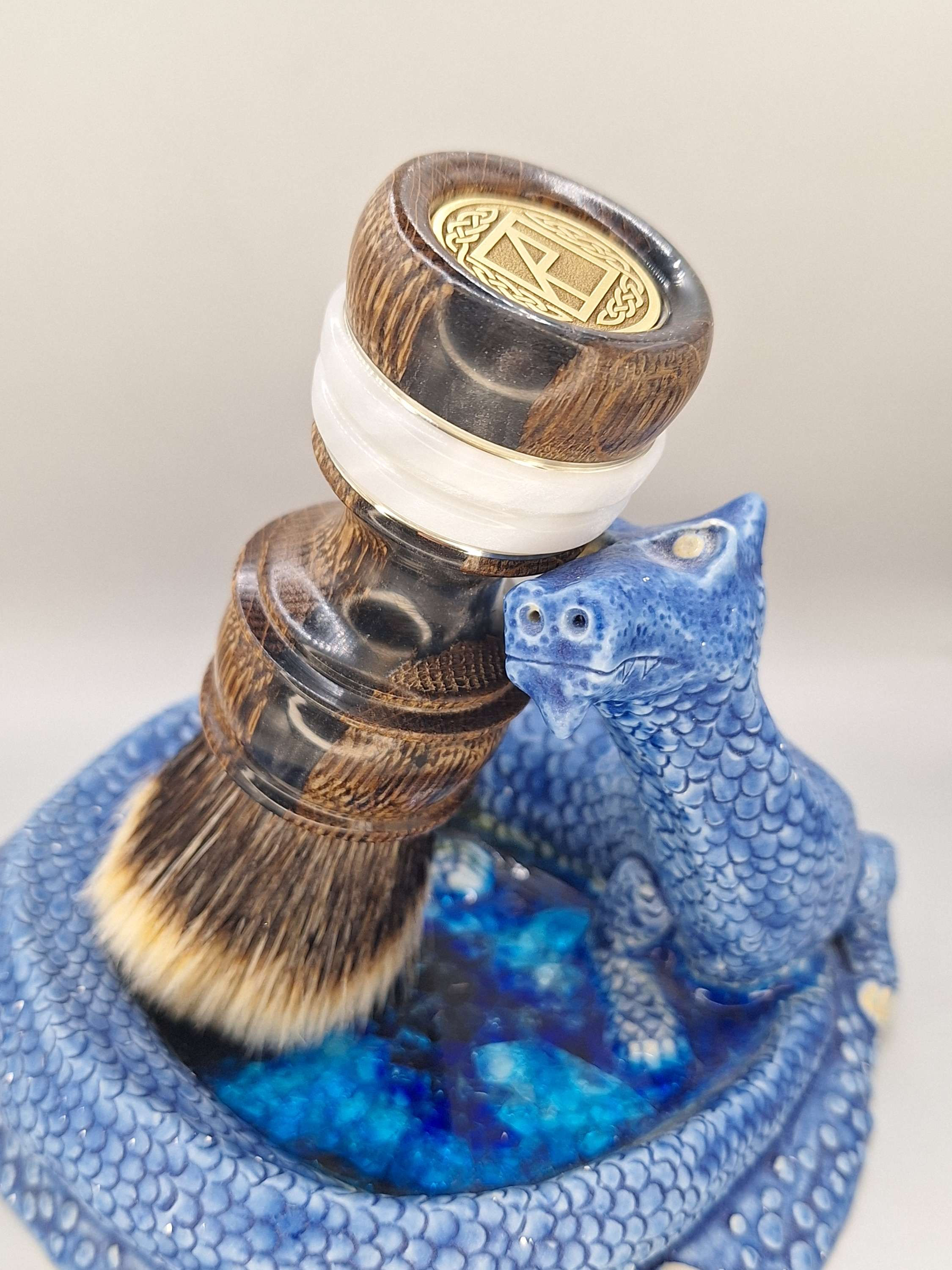 "Black Ice" Neolithic 8000yr old Oak 26mm