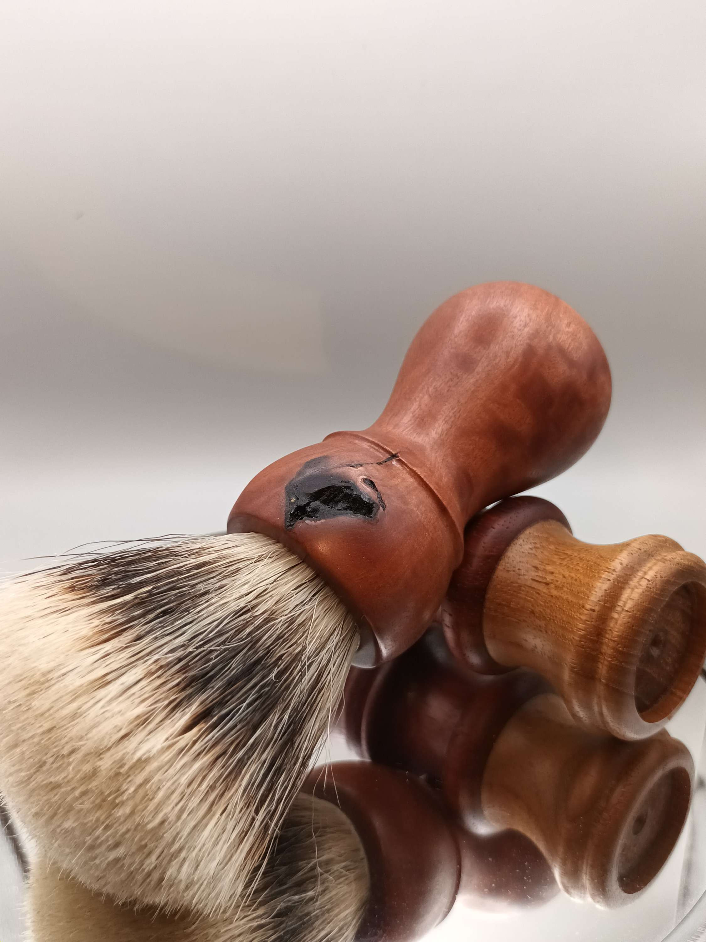 26mm Exotic Hardwood Handle