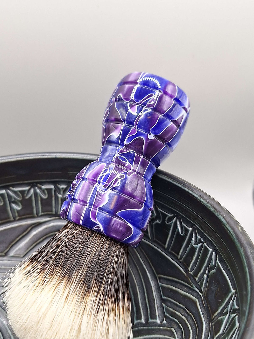 Thumbnail: "Blue/Purple Swirl" Akrylic 26mm 