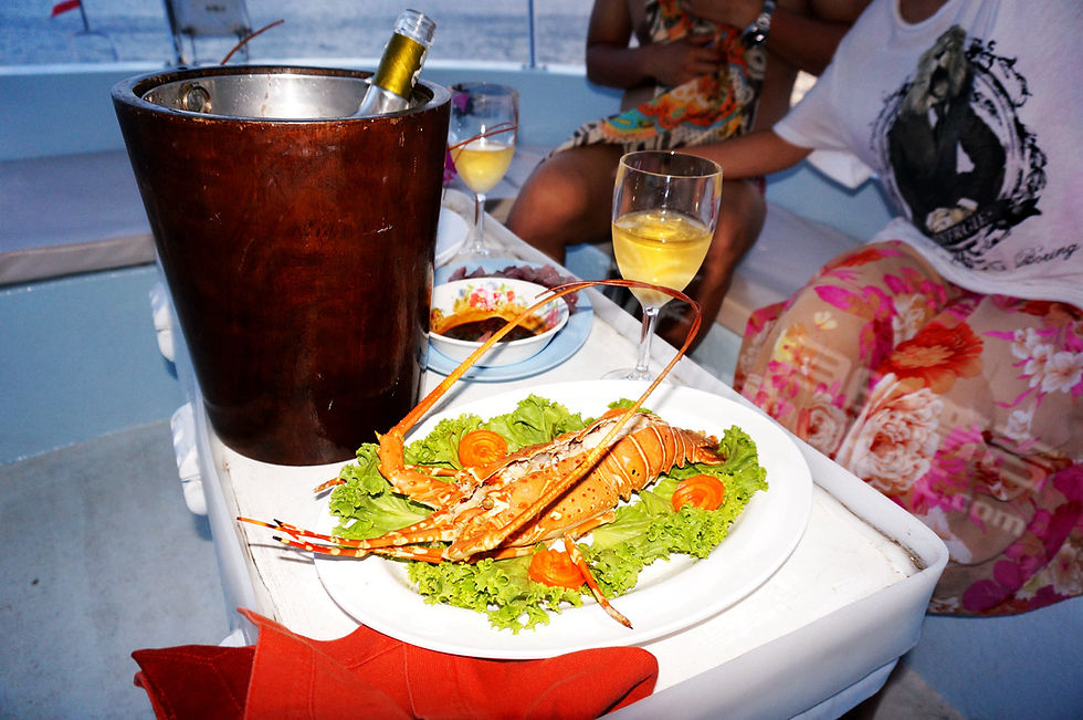 可按客人要求预订日落晚餐