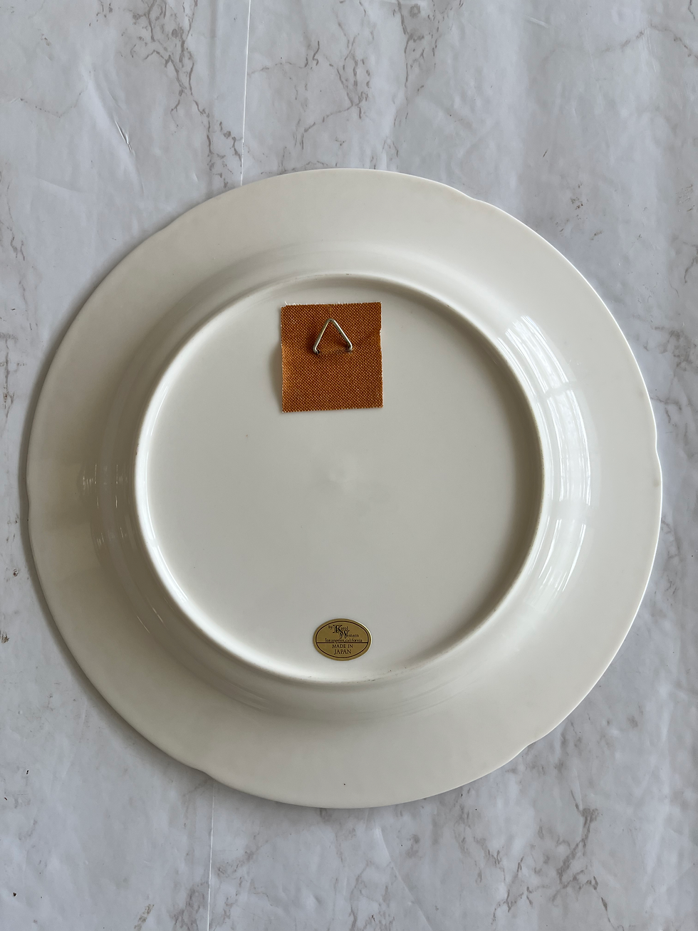 Thumbnail: Vintage 22K California Souvenir State  Plate by Sabin