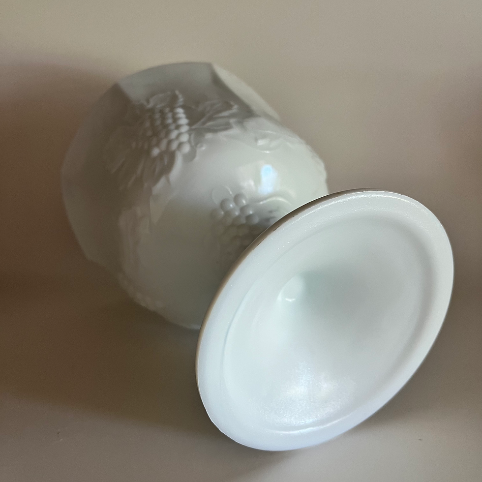 Thumbnail: Vintage Harvest Milk Glass Planter by Colony