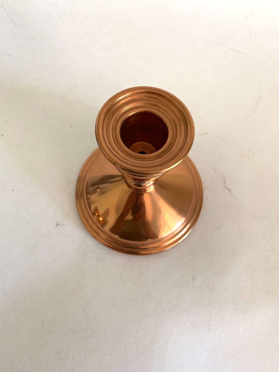 Thumbnail: Vintage Brass Candleholder by Coppercraft 