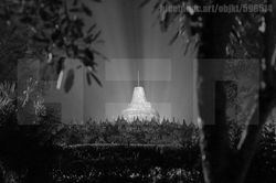 Borobudur Temple lights Up