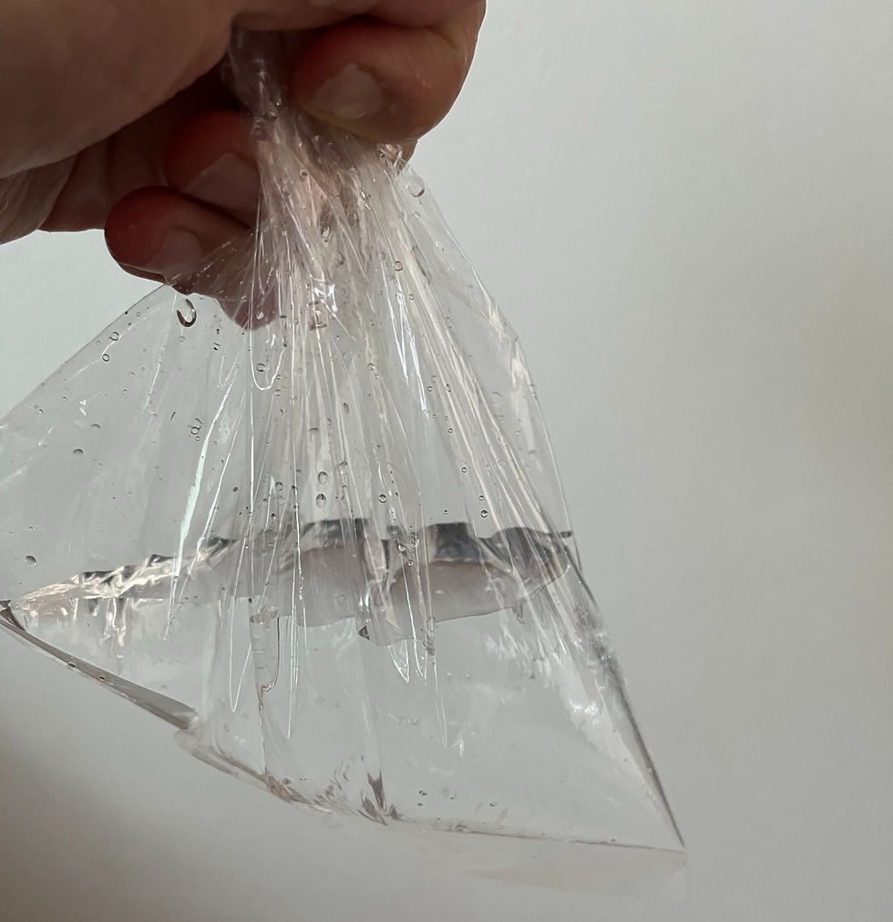 当時の私はビニール袋に水を入れて観察していました。２０分ぐらい。今思い返すとかなりシュール（笑）