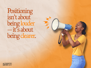 Positioning with Purpose: Standing Out Without Selling Out