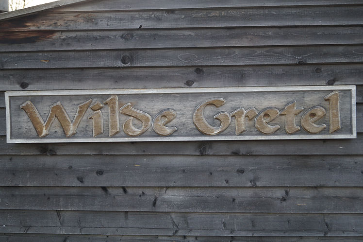 Schild Wilde Gretel